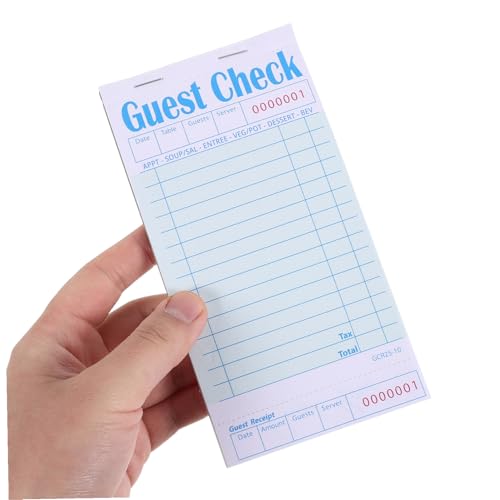 Talonarios de cheques para restaurante que evitan pérdidas de hojas en hostelería 3