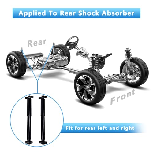 Rear Air Shocks Absorber Strut 349151 Compatible with 2009-2015 Honda Pilot, OEM 52610SZAA04, 52610SZAA51 2 Pack by chsuatuo - Image 6