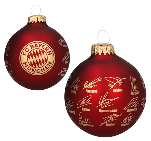 FC Bayern München Christbaumkugel - Signature 2025/26 -...