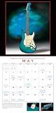 2026 Fender(r) Custom Shop Guitars Wall Calendar