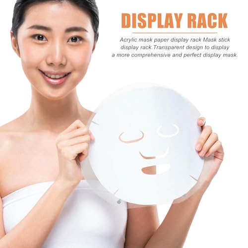 Présentoir acrylique masque transparent support rangement maison