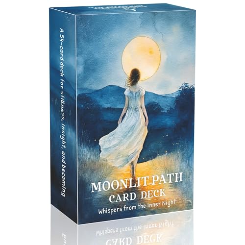 Image of Oracle Cards Deck 54 Cards, Gateway & Threshold Oracle Cards for Awakening, Life Transitions, Spiritual Guidance, Intuition, Shadow Work and Personal Growth