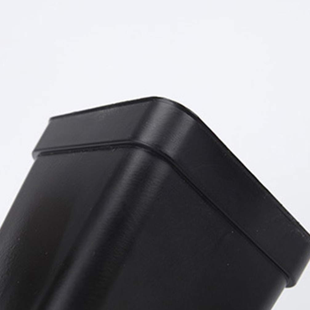 DOITOOL Godet pour Semis Noir 50Pcs - Carré Pots de Plantes en Plastique-Petit Pot de Fleur Interieur Exterieur (Noir/ 6x6x6.5cm)