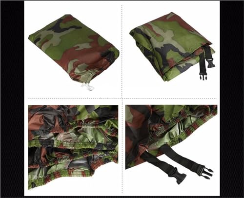 Housse de moto imperméable XXL camouflage pour Harley Davidson Softail et Dyna