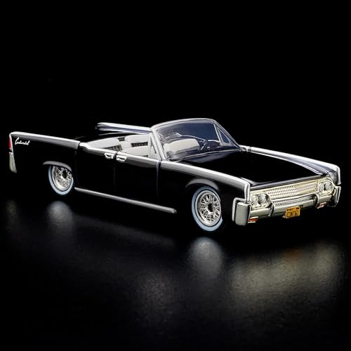 Hot Wheels ’61 Lincoln Continental a escala 1:64 miniatura 4