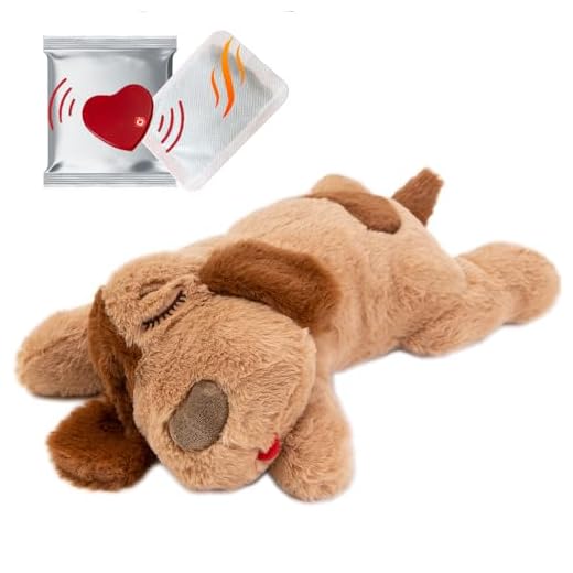iHeartDogs Heartbeat Puppy Toy - Comfort Cuddler Pillow - Dog Anxiety Toy