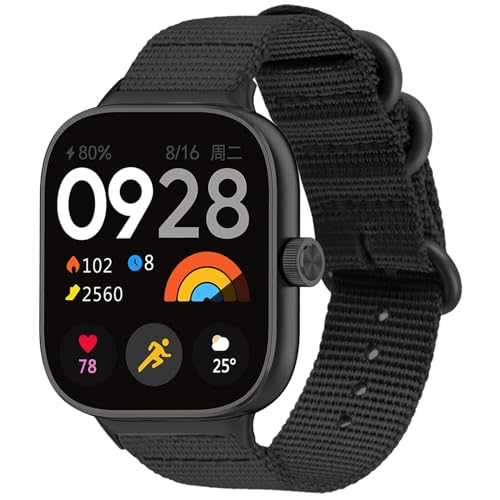 [PONATTENO] �����p�o���h For �V���I�~(Xiaomi) Redmi Watch 4/Xiaomi Band 8 Pro�X�}�[�g�E�H�b�`�ɑΉ� �����o���h �X�|�[�c�o���h �ւ��o���h �~���^���[�X�^�C�� (�u���b�N)