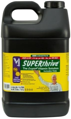 SuperThrive 732824 2.5 Gallon Plant Supplement (Case of 2), Natural