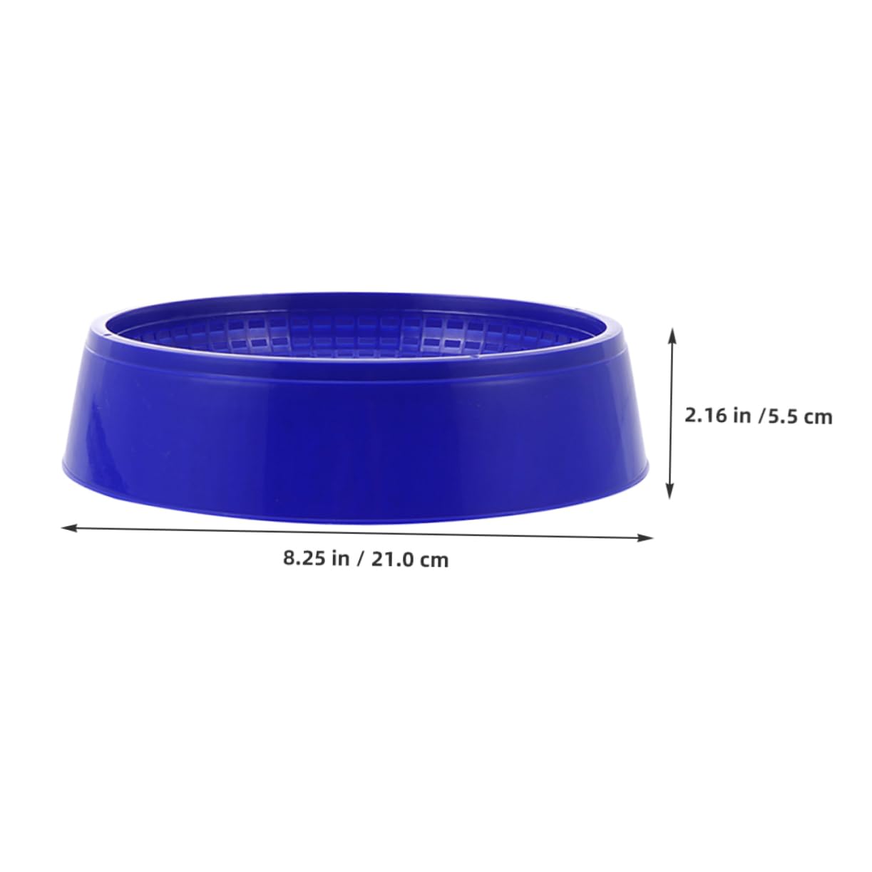 Operitacx Ciotole Base Piccioni Nidificazione e Pezzi 8 di Plastica in Allevamento Blu Antiscivolo Sano Piccoli Uccelli e Colombe