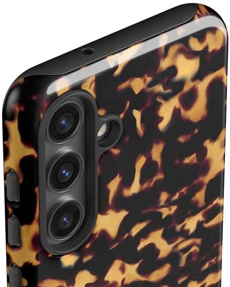 Skinit Impact Phone Case Compatible with Galaxy S24 Plus - Tortoise Shell Design