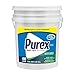 Purex 06354 Concentrate Liquid Laundry Detergent, 5 gal Capacity, Mountain Breeze, Pail