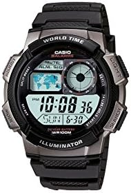 Casio Youth-Digital Grey Dial Men's Watch-AE-1000W-1AVDF (D080)