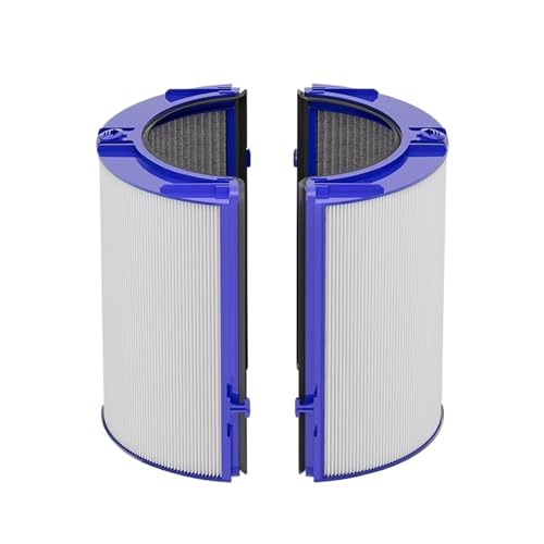 Filtro, Compatible con Dyson, Accesorio Purificador de Aire de Carbón Activado(Blue Cover)