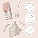Ardo FERTI-LILY Kinderwunsch Empfängnishilfe, Schwangerschafts Hilfsmittel - natürlich sanft hormonfrei - Anwendung für zuhause, 100% medizinisches Silikon, Babyplanung & Schwanger werden