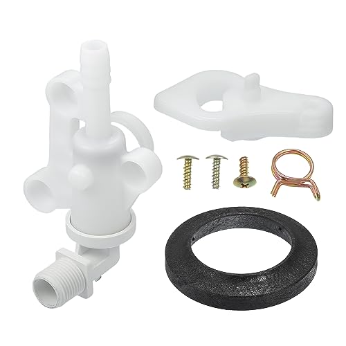 Image of 34100 RV Toilet Water Valve Kit for Thetford Aqua-Magic V High and Low Model Toilets /Leak-Resistant RV Toilet Water Assembly Valve Kit / 1Set