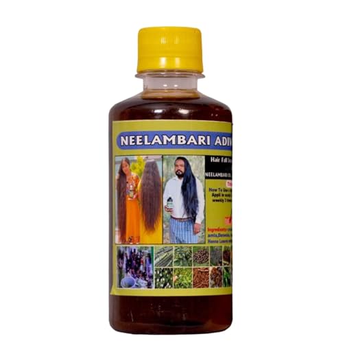 ADIVASI HERBAL Adivasi Neelambari Herbal Hair Oil for Hair Growth, Hair Fall Control, Dandruff Treatment, 100% Pure Ayurvedic Herbs Hair Care Oil (750 ML)