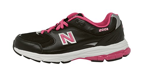 New Balance Kid's K2001 Cross Training Shoes (5.0 M US) Black/Pink2