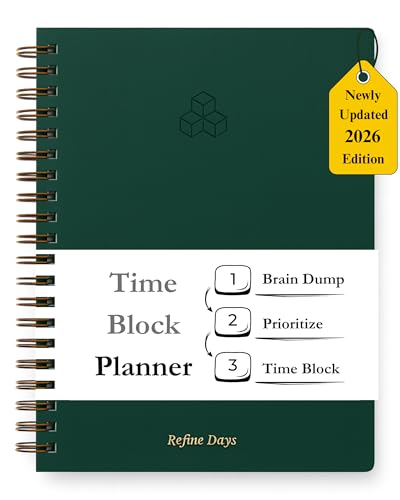 Refine Days Undated Daily Planner-^CubNvi[&ADHDvi[BTo DoXgAԃXPW[AьAWF_BԊǗƐYvi[BXpCn[hJo[m[gBA4B