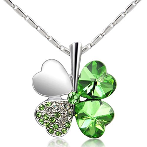 Ardisle Necklace & Irish Shamrock Pendant Charm Saint St Patricks Day Gift 3 Leaf Clover