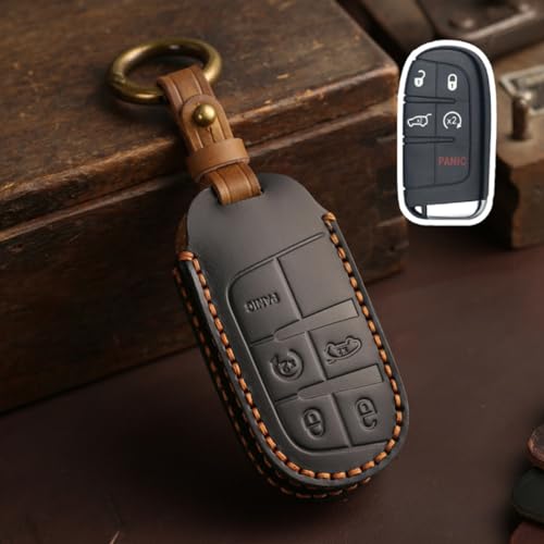 Funda de cuero para llave de coche Renegade perfecta para tus escapadas de fin de semana y rutas