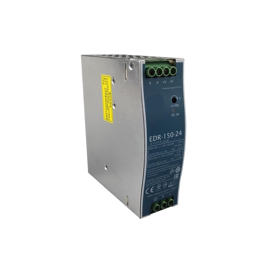 Alimentation Din Rail 24V 150W à découpage industriel stable