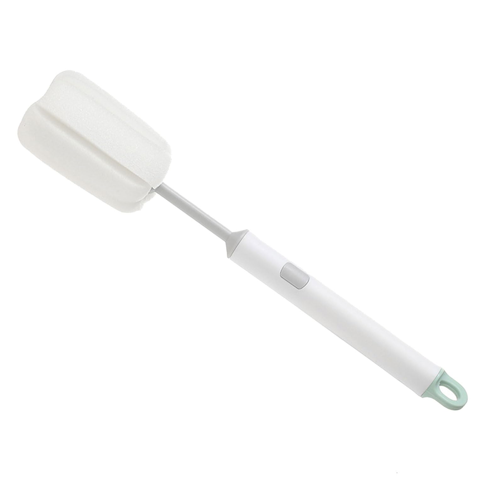 MultiPurpose Sponge Scrubber Removable Head Cup Brush Cleans Mugs Baby Bottles and Kitchen Accessories Cup Scrubber Sponge Brush