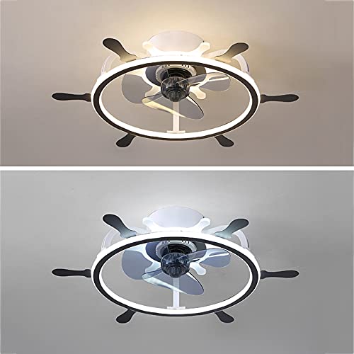 Ventilateur de plafond avec lumière pour chambre sans bruit et variable - 5