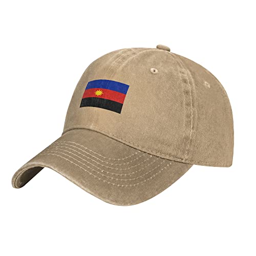 IUBBKI Drapeau du Front Toubou pour Le Salut de la Libye Chapeau Mode Casquette pour Homme Femme