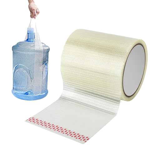 Lona Parches Piscina - Sellador Impermeable para Reparar Lona Piscina, Fugas de Agua y más - Cinta Adhesiva Azul Resistente a la Intemperie