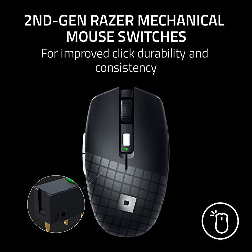 Image of Razer Orochi V2 Mobile Wireless Gaming Mouse: Ultra Lightweight - 2 Wireless Modes - Up to 950 Hrs Battery Life - Mechanical Mouse Switches - 5G Advanced 18K DPI Optical Sensor - Roblox Edition