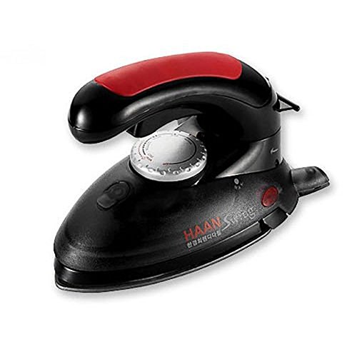 HAAN HI-600 Electric Steam Power Handy Steam Iron Swivel Handle with Brush Rotating