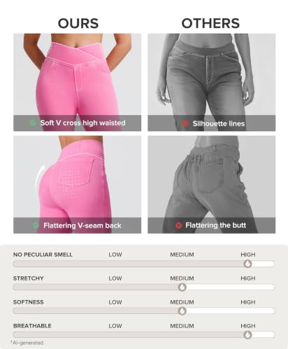 Image of BRXL Skinny Jeans for Women High Waisted Jegging Denim Legging with Pockets