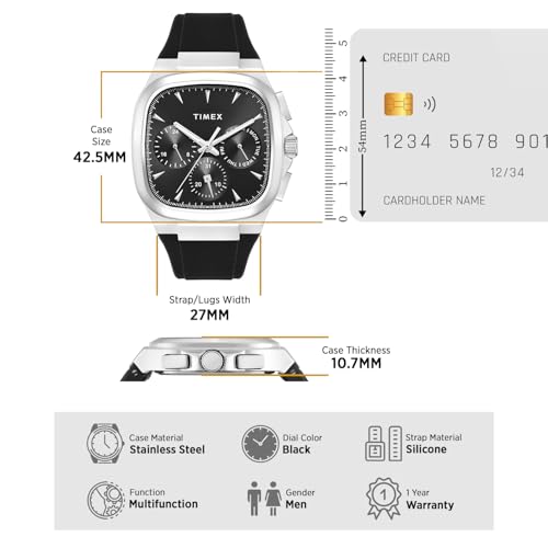 Image of TIMEX Square 43mm Dial Analog Men Watch