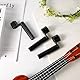 3stk Gitarre Saitenkurbel, 2-in-1-Gitarrensaitenwerkzeug Bridge-Pin-Entferner Speed-Peg-Abzieher Winder-Tool für Akustische E-Gitarre Bass-Ukulele (Schwarz)