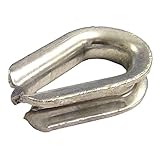 US Cargo Control Wire Rope Thimbles - Heavy Duty Galvanized - 1-1/2