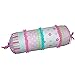 Greta Pastel Girl Floral Roll Round Bolster Pillow