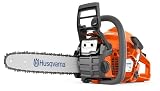 Motosega a Benzina Husqvarna 135 Mark II Robusta Affidabile e Facile da usare per uso privato, lama 36 cm, cilindrata 38 cm³, 22 cavalli per un peso di soli 4.7 kg - 2