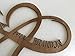 Personalized Infinity Symbol Custom Wood Wedding Sign Couple Names Established Year Heart Sign Wooden Love Heart Shape Wedding Gift Wall Hanging Door Hanger Est. Family Gift for Couples Home Decor