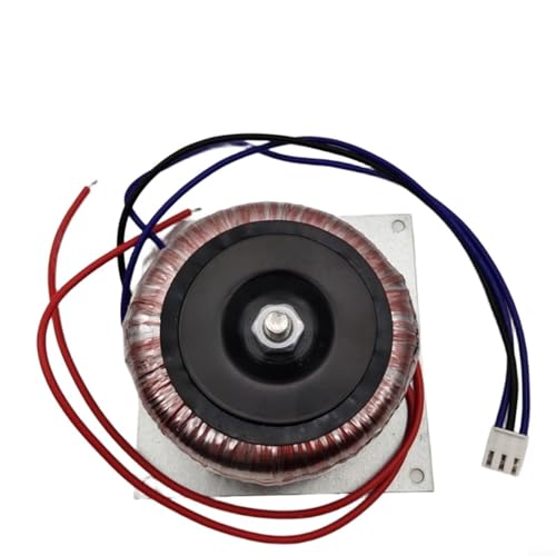 Image of Tidgel Toroidal Dual Power Transformer 100W Dual 12V 15V 18V 20V 22V Audio Supply Low Noise Fast For Response 9cm Diameter for HiFi Equipment(Dual 12V)