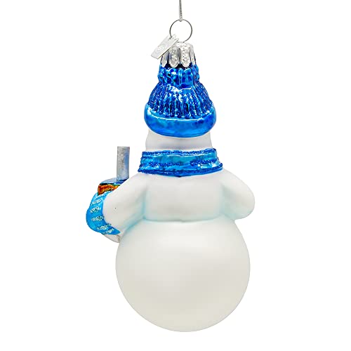 Kurt-Adler-425-Inch-Noble-Gems-Glass-Hanukkah-Snowman-Ornament Kurt Adler 425 Inch Noble Gems Glass Hanukkah Snowman Ornament