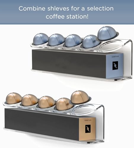 Support mural Nespresso Vertuo idéal pour libérer de l'espace sur le plan de travail - 7