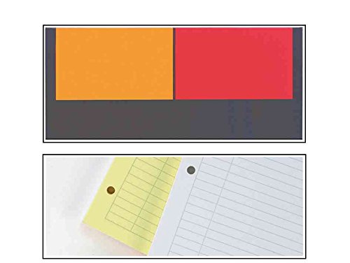 OXFORD Lot de 5 Bloc-notes International "NOTEPAD" A4+ 160 pages 90g Ligné Perforé Jaune