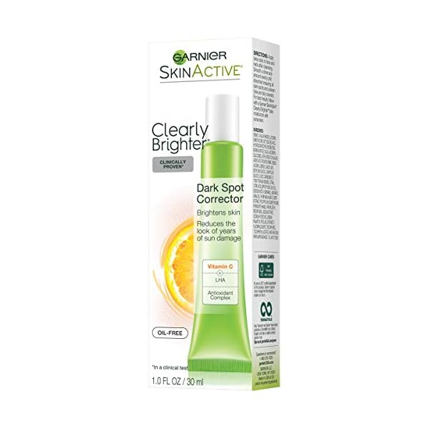 Garnier-SkinActive-Clearly-Brighter-Dark-Spot-Corrector-1-Fl-Oz Garnier SkinActive Clearly Brighter Dark Spot Corrector with Vitamin C, 1 Fl Oz, (30mL), 1 Count (Packaging May Vary)