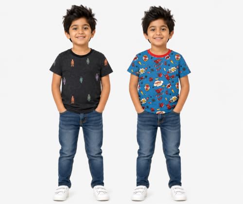 Image of NammaBaby Baby Boys Cotton Regular Fit T-Shirt