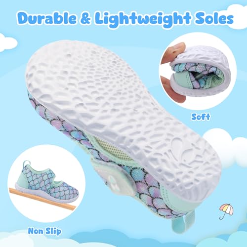 Image of Centipede Demon Toddler Water Shoes Boys Girls Swim Aqua Socks Barefoot Kids Water Sandals Quick Dry Breathable Lightweight for Beach Pool Waterpark