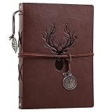 Photo Album 4x6 120 Photos, Leather Photo Albums with Writing Space With 30 Writing Paper, Travel Fa