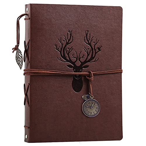 Photo Album 4x6 160 Photos, Leather Photo Albums with Writing Space With 30 Writing Paper, Travel Family Wedding Kids Graduation Ultrasound Baby Picture Album Scrapbook Photo Album