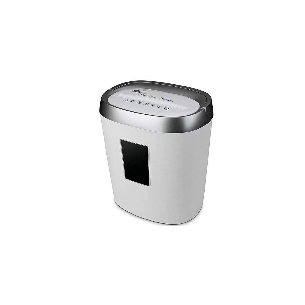 Trituradora -Pesado Papel con Cortes transversales, CD, Tarjeta de crédito Shredder Retirada Cesta