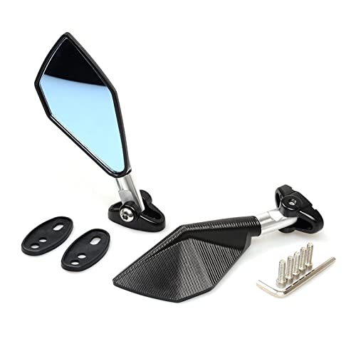 Espejos retrovisores con cristal antirreflejos para Yamaha Fazer600 y TMAX 530 de alta claridad