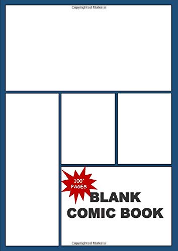 A4 Blank Comic Book: Blank Comic Book For Creative Kids To Create Your Own Comic Story, Write & Draw Stories, Comics & Graphic Novels, Strips - 110 Pages / 55 Sheets | Vol 3